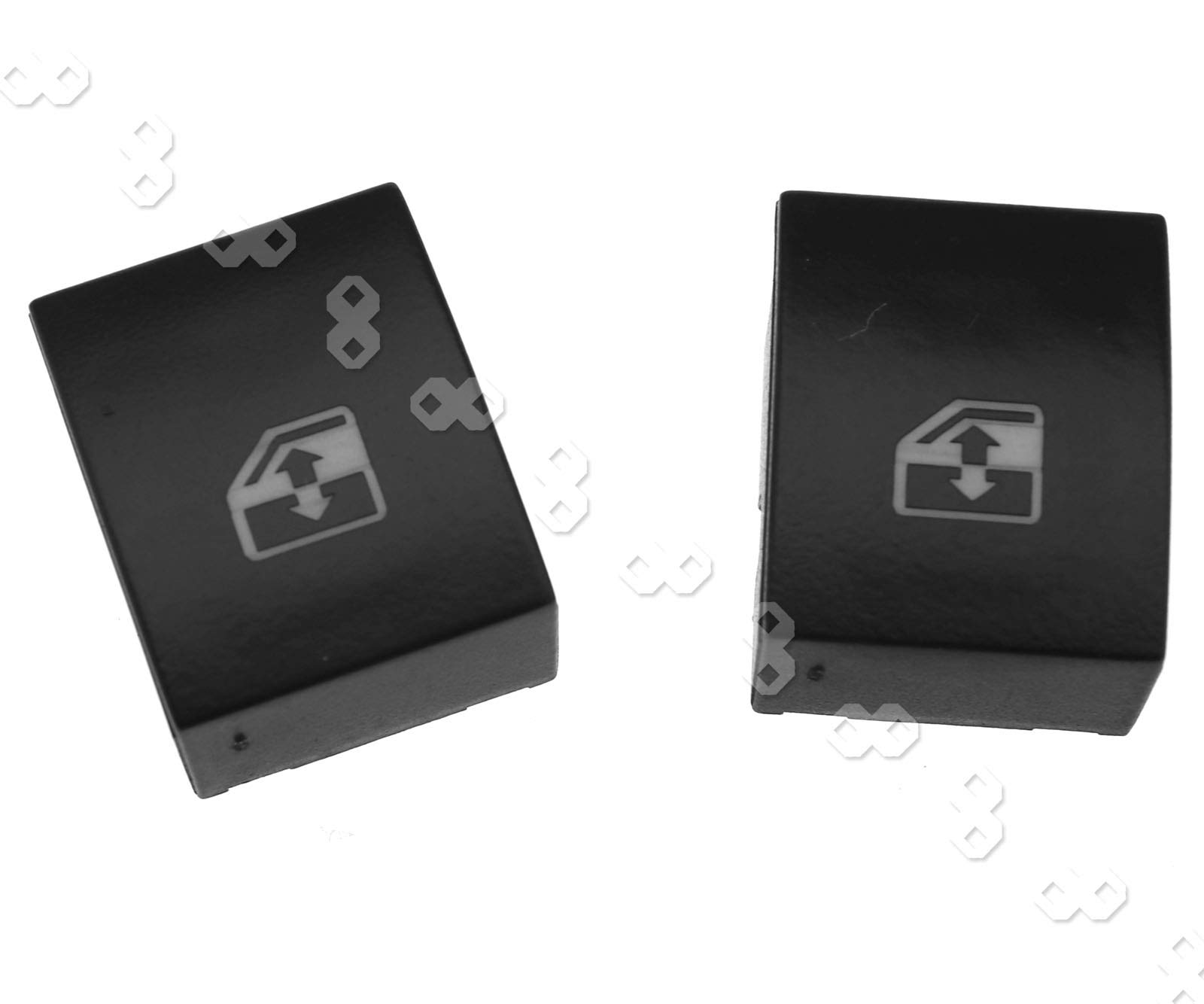 2 Pieces Car Auto Electric Window Aerial Up Down Rocker Switch