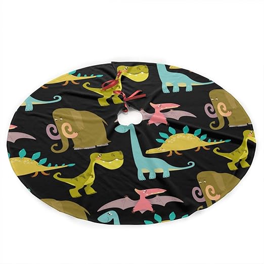 Amazon Com Z Yy Dinosaur Elephant Christmas Tree Skirt Xmas