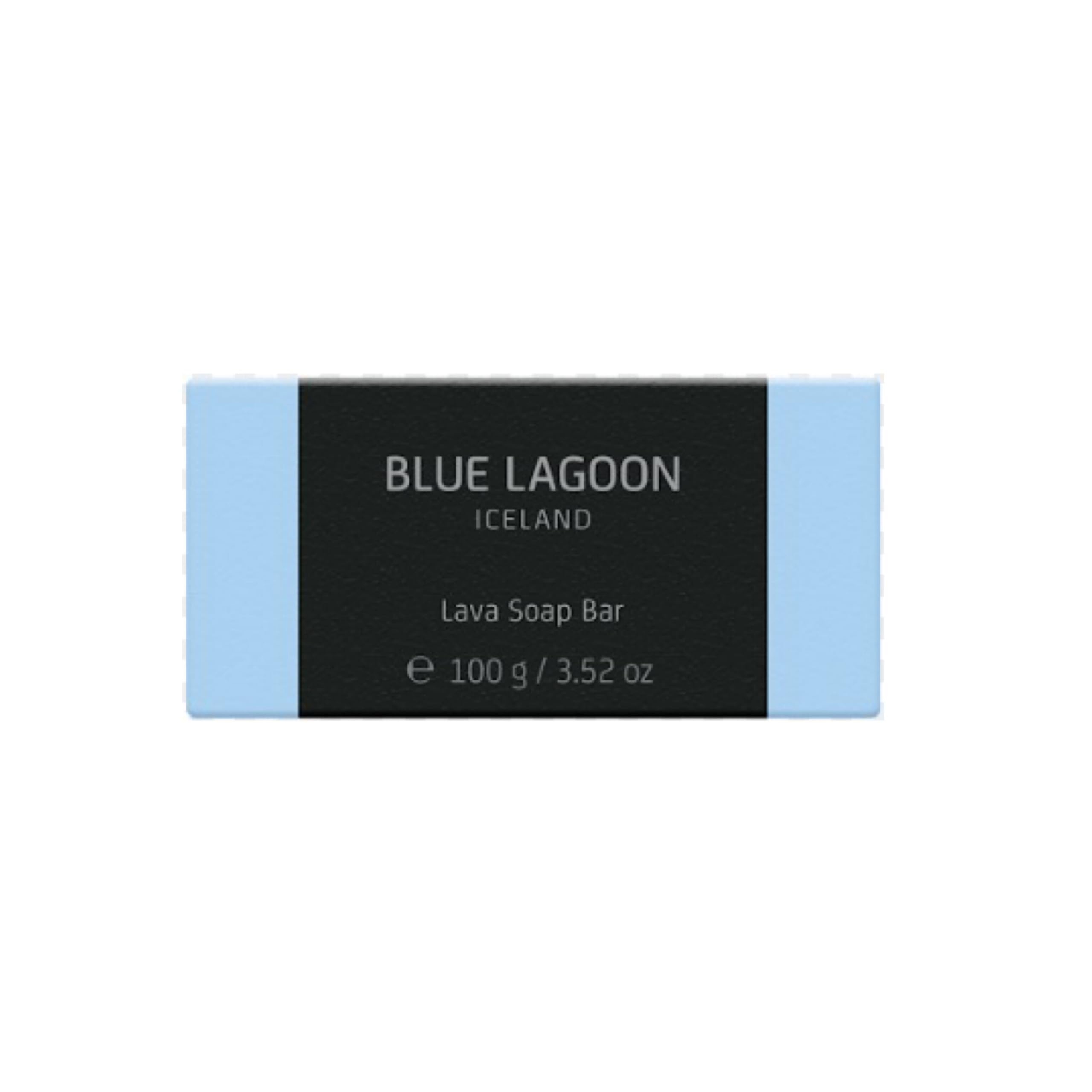Blue Lagoon Skincare - Lava Soap Bar - Blue - Fine Grained Bioactive Soap - Lightly Exfoliating - Suitable for Face and Body - Dermatologically Tested - Vegan - 100g