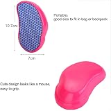 Ruichicoo Nano Glass Foot File Rose Red Portable Callus Remover Pedicure Tool view 7