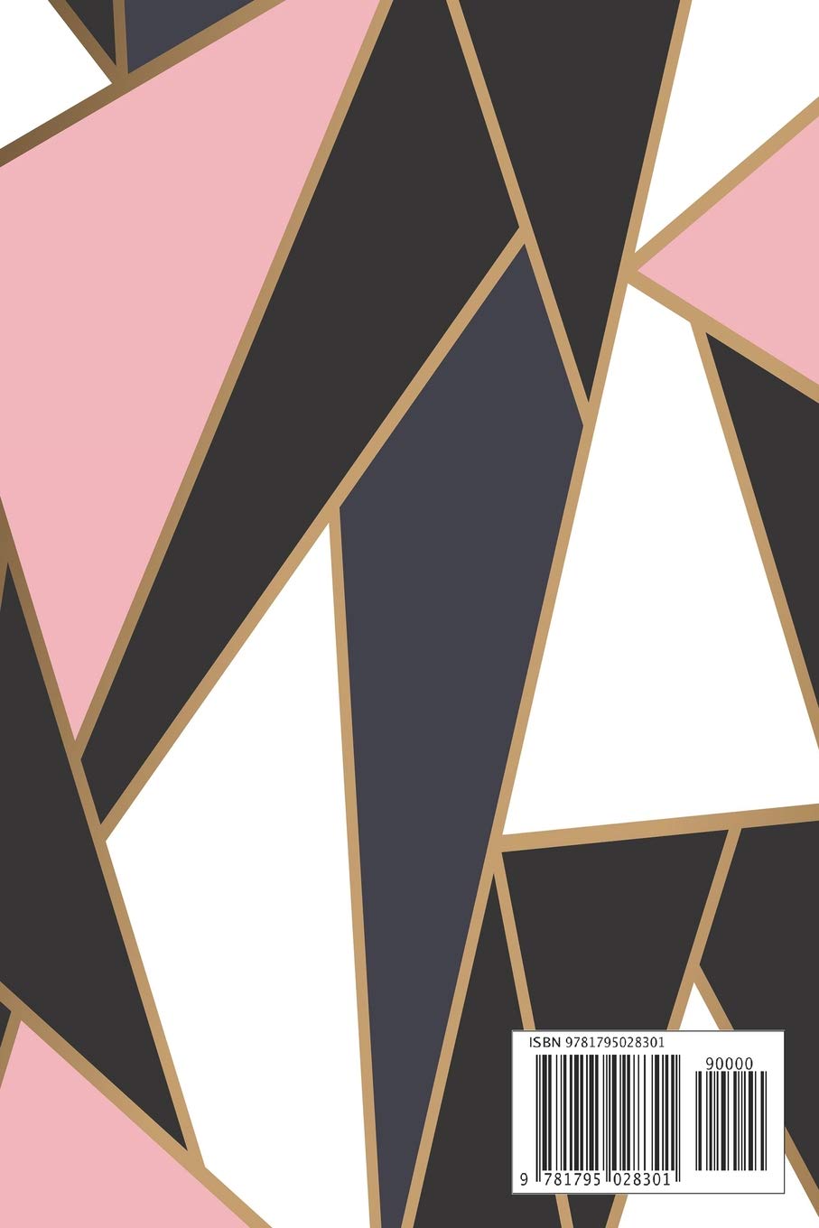 Taccuino Elegante E Pratico Design A Mosaico In Oro Rosa