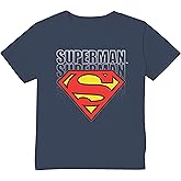 Navy Classic Toddler Boys Superman Forever Logo T-Shirt – Sizes 2T, 3T, 4T