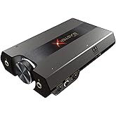 Sound BlasterX G6 Hi-Res 130dB 32bit/384kHz Gaming DAC, External USB Sound Card with Xamp Headphone Amp, Dolby Digital, 7.1 V