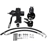 1 Set SHLPDFM Power Steering Gear Box Upgrade Conversion Kit SGB5557 CPP5557PSK-F CP50000-2 Fits for 1955-57 Chevy Bel Air Two-Ten One-Fifty Series