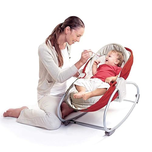 3-in-1 Babywippe Rocker-Napper (Rot) in Oman Whizz Categories
