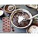 Maxdot 6 Pieces Silicone Chocolate Mold Cake Cookie Mould Candy Baking Mold for Baking Cake DIY Supplies