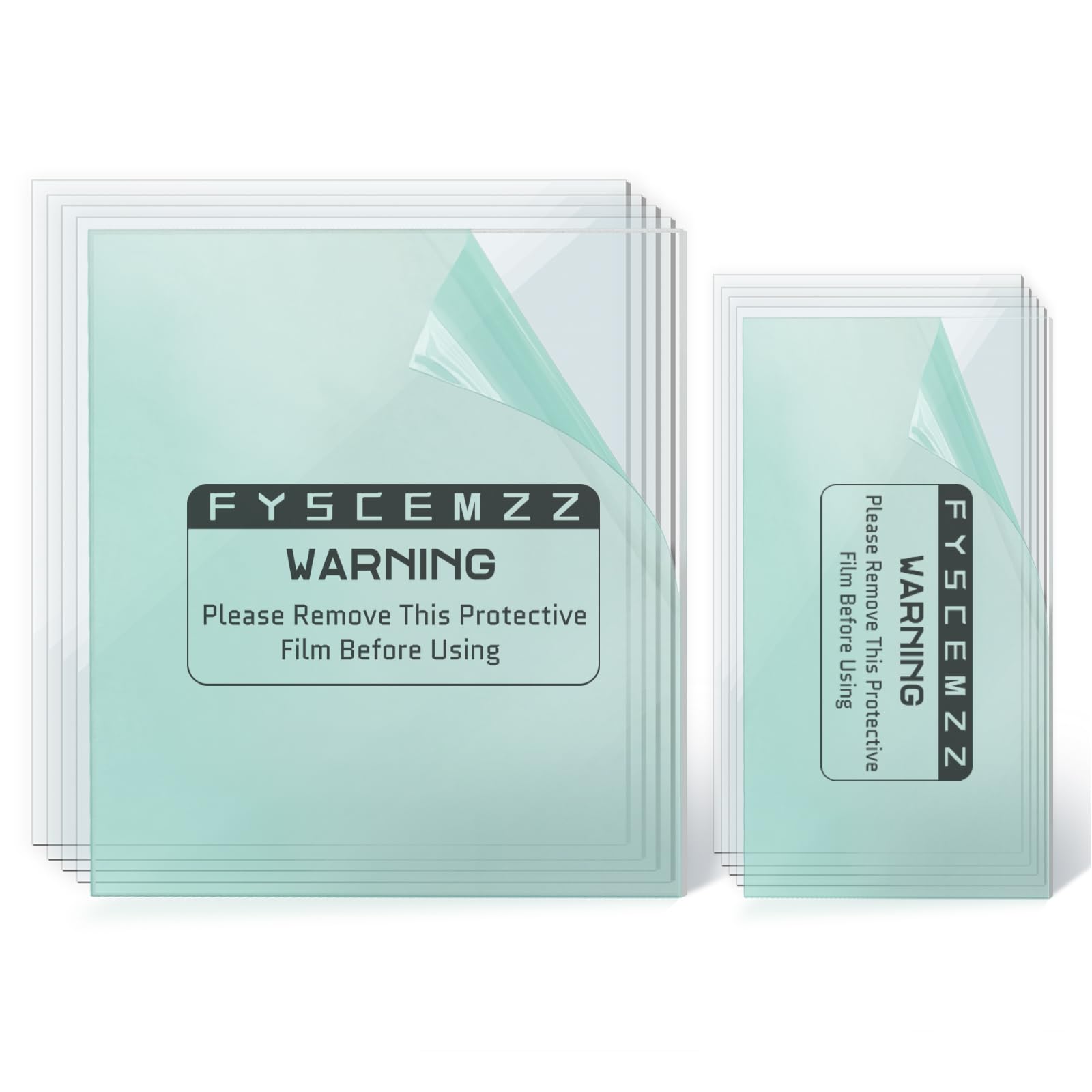 Photo 1 of 10PCS - 770856 Replacement Welding Helmet Clear Lens Kit for Inner and Outer Protective