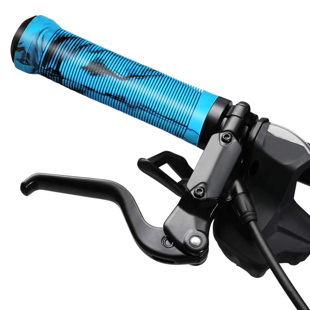 Outdoor Recreation Bike Handlebar Grips Bicyclestore 1 Pair Rubber Bicycle Mountain Bike Grip Soft Flangeless Mtb Grips Anti Slip Protector Bike Accessories For 22 2mm Folding Cycling Road Bike Handlebar Handlebars Headsets Stems