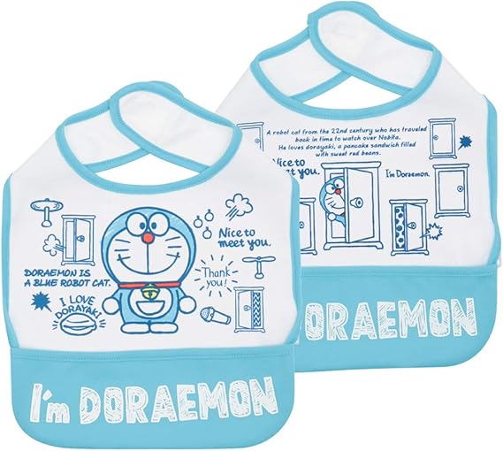 Amazon Co Jp 西松屋 2枚組袖なしエプロン ドラえもん 服 ファッション小物