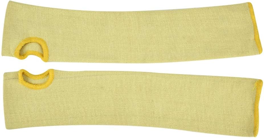 Arm Protection Sleeve, Cut Proof Arm Sleeve, Heat-resistant Anti-Cutting Arms Safety Protector for Garden Kitchen, Farm Work (1 Pair)