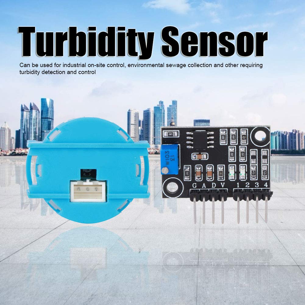Turbidity Sensor Module, DC5V XH2.54 Interface Accuracy Turbidity