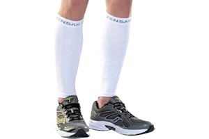 Zensah Running Leg Compression Sleeves - Shin Splint, Calf Compression Sleeve Men and Women