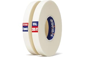 KIWIHUB 2 Pack Art Tape - Professional Artist Tape for Watercolor Paper, White Masking Artists Tape for Painting Canvas Frami