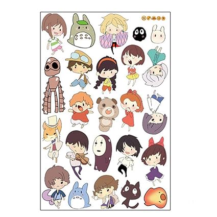 Amazoncom Fangeplustm Diy Removable Spirited Away And My Neighbor