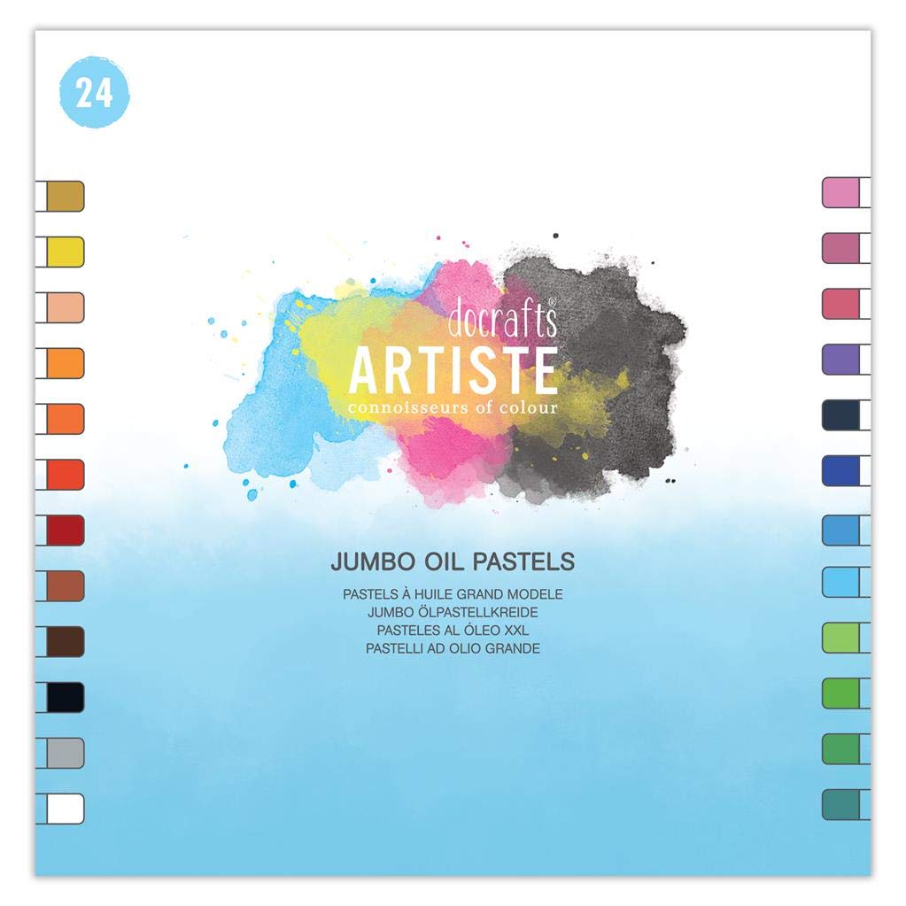 Artiste Jumbo Oil Pastels - Pack of 24