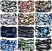 VANCROWN Neck Gaiter Headband Headwear Head Wrap Face Mask Magic Scarf Bandana for Men and Women