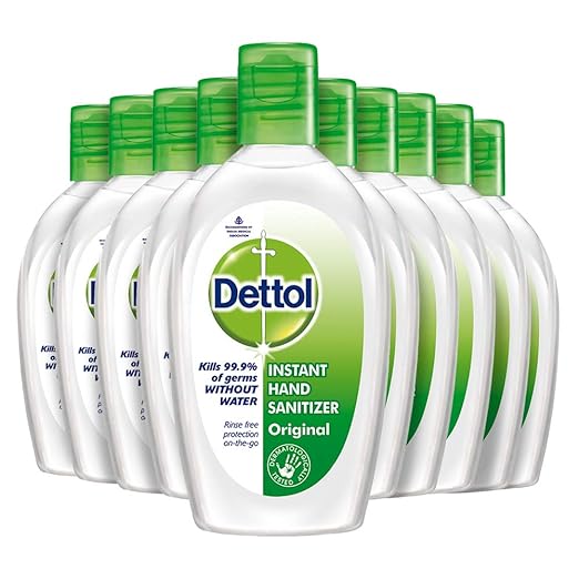 Buy Dettol Original Germ Protection Alcohol based Hand Sanitizer, 50ml