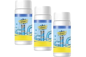 2026 New Multi-functional Sink & Drain Cleaner Powder Quick Foaming Heavy Duty Clog Remover for Kitchen Bathroom (3PCS)