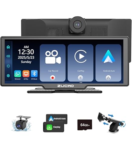 Amazon.com: NexaNova 11.26'' Portable Carplay Screen Kit Universal