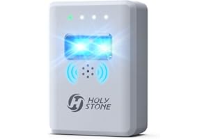 Holy Stone FAA Compliant Remote ID Module for Drone, Broadcast Module with Strobe Light and Buzzer, Waterproof GPS Tracker, 4 Hours Battery Life, Spare Parts for FPV Drone & RC Aircraft