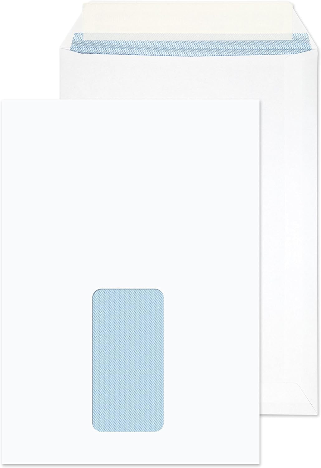 Blake Purely Everyday C5 229 x 162 mm 100 gsm Pocket Peel & Seal Window Envelopes (23084/100 PR) White - Pack of 100