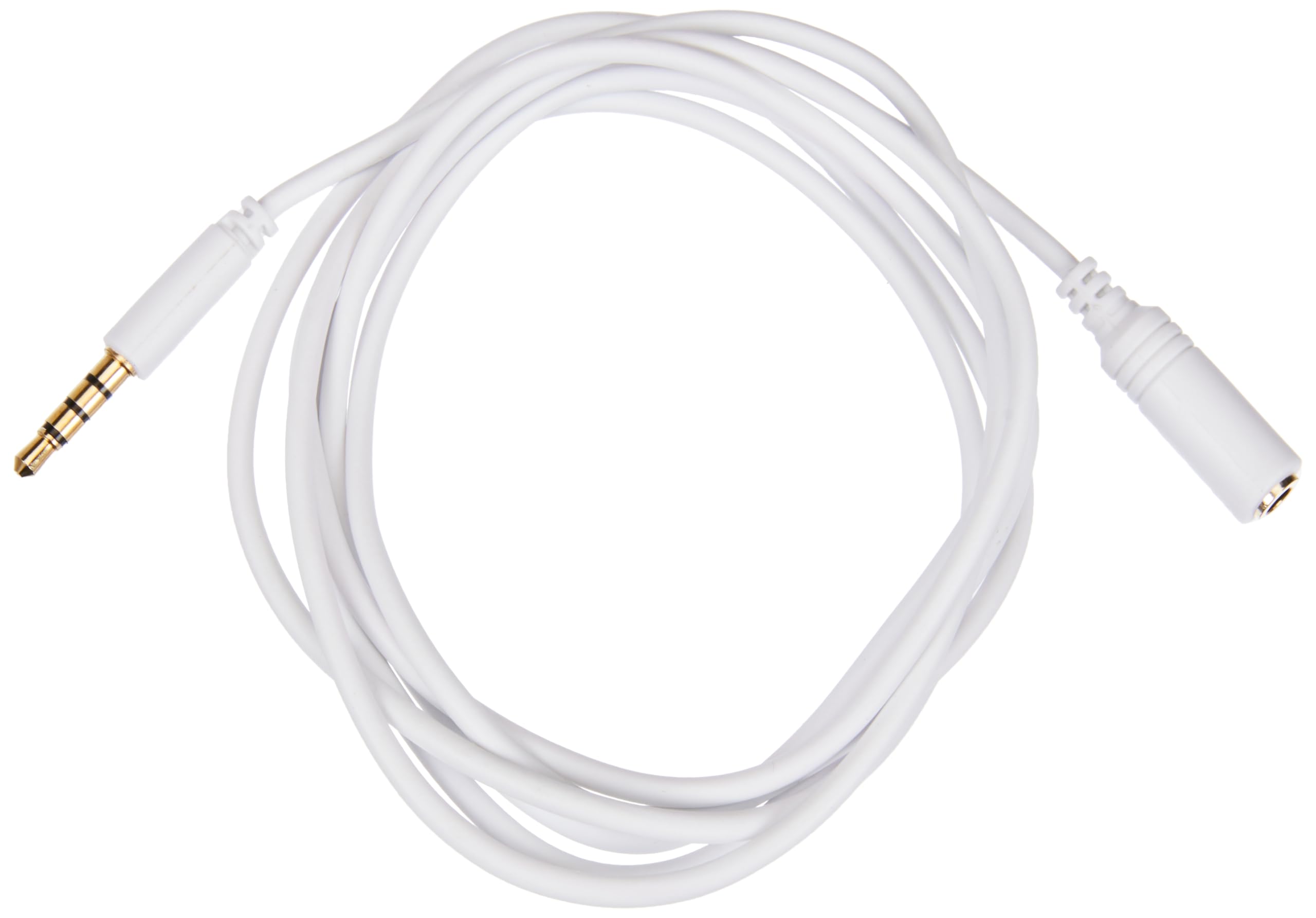 Goobay 62361 Headphone and Audio Aux Extension Cable, 4-Pin 3.5 mm Slim, CU, 1.5 m Cable Length — image 1