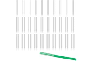 Asofelk 90PCS 3Size Systolic Shoelace Tips, Invisible Heat Shrink ShoelaceIing Caps for Home, Clear Heat Shrink Shoelace/Clear Sneaker Shoe Lace Shortening Repair Tip for Repairing