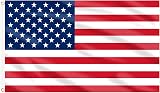 AhfuLife USA Flag 5ft x 3ft Double Sided with Brass Eyelets 150x90cm