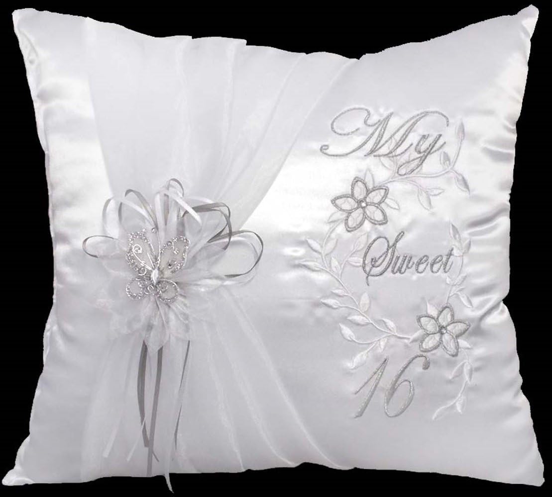 Amazon Com Quinceanera My Sweet 16 Birthday Embroidered White