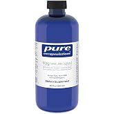Pure Encapsulations Magnesium Liquid, 8.1 fl. oz. | Supports Bone Health and Heart Health*, Vegan, Gluten-Free and Non-GMO, Liquid Magnesium Glycinate