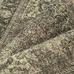 WondRg 9x12 Washable Brown Vintage Area Rug for