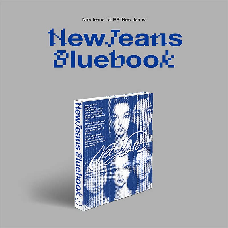 Photo 1 of ( Blue Book Version ) NEWJEANS NEW JEANS 1st EP Album ( HANNI Ver. ) K-POP SEALED