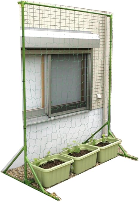 Amazon 支柱 パーゴラ 立体式植物のカーテン 1台 緑のカーテン グリーンカーテン グリーンカーテン