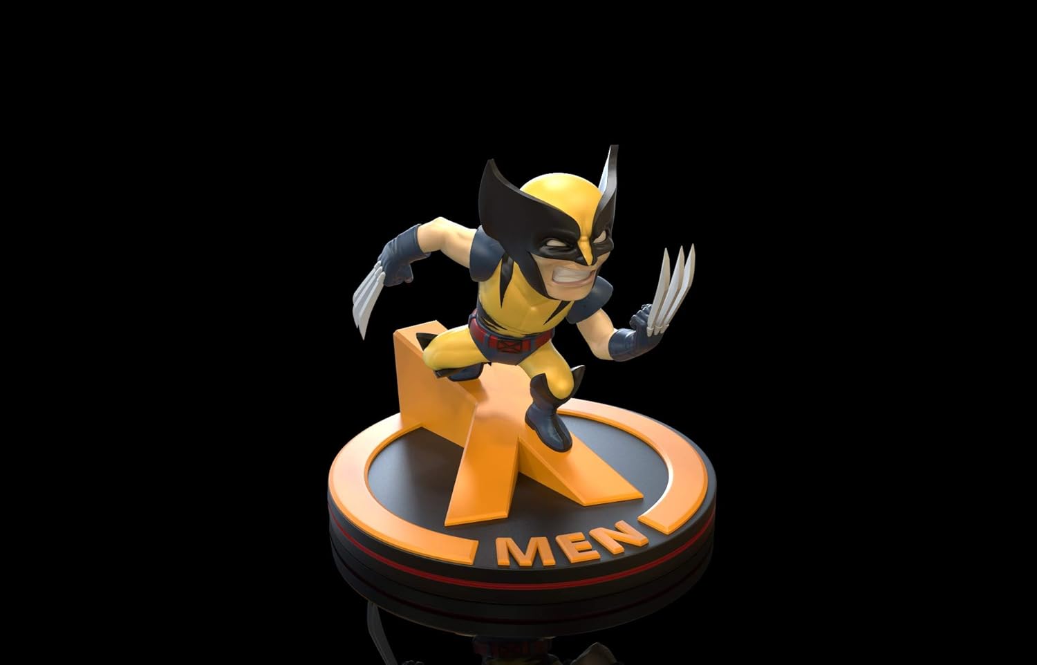 Quantum Mechanix X-Men Wolverine Q-Fig Figure MVL-0043, Multicolor - Image 3