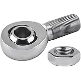 YIFUOK 3/4"-16 Rod End Bearing, RH Thread Heim Joint Kit | With Jam Nut, 0.750" Bore,Chromoly Steel,High-Strength Steering, Suspension &amp; Linkage Applications,1Pk