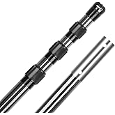 DOBEN Carbon Fiber Pool Pole, Professional Ultralight Pool Poles 3.7 to 12 FT, Telescoping Lightweight Pool Cleaning Pole, Heavy Duty Pool Pole for Skimmer Net, Brush, Vacuum Head 12FT