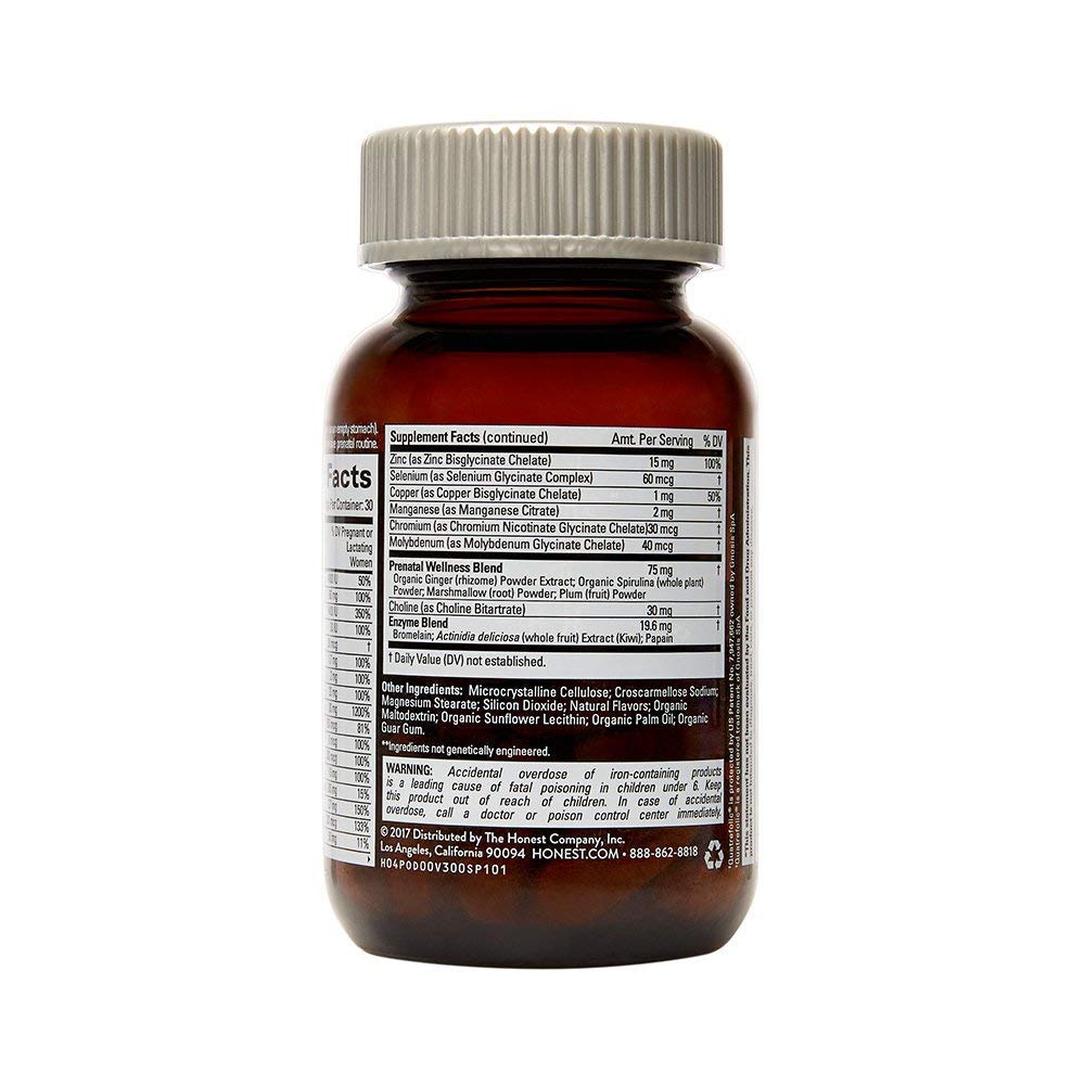 Prenatal Once Daily Prenatal Vitamins Non GMO Folic Acid