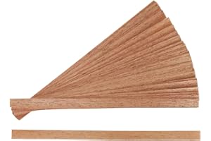 Woho 120 Packs Spanish Cedar Cigar Lighter Cedar Wood Spills Strips Sticks, Cigar Matches for Cigar Lighting, Pipe Smoking Accessories and Humidor for Tupperdor Cigar Box Tray Jar and Case(0.01"Thick)