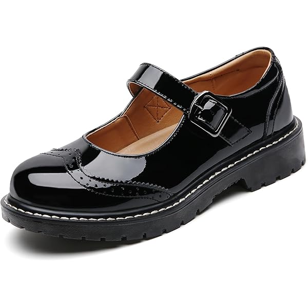 Amazon.com | Mary Jane Shoes Women Platform Non-Slip