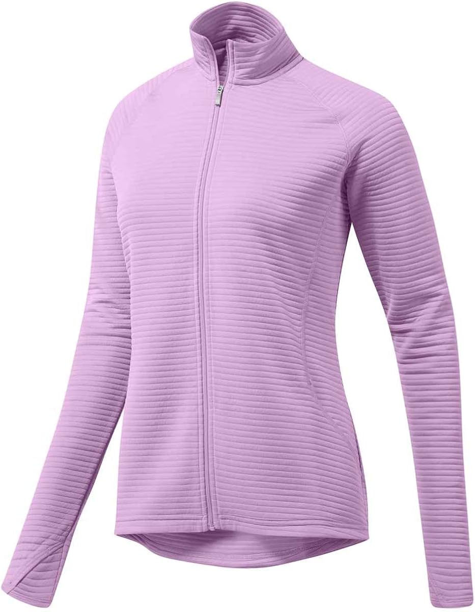 adidas women's essentials textured golf jacket