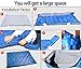 X-CHENG Sleeping Bags with Portable Compression Bag - 32℉ Available - ECO Friendly Materials - non-toxic - non-polluting - Comes with a complimentary gift. (blue)