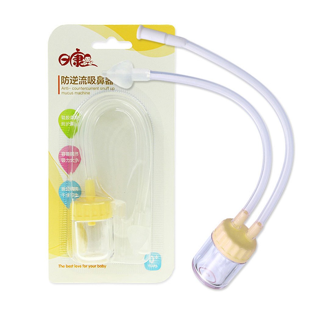 SIPLIV Baby Nasal Aspirator Infant Nose Cleaner Snot Sucker Help Child Breathe, for Newborns, Toddlers, Infants, Kids