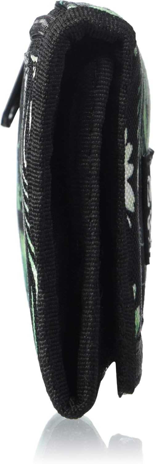 Quiksilver Men's The EVERYDAILY 4 Wallet, GREEN ASH, M: Clothing