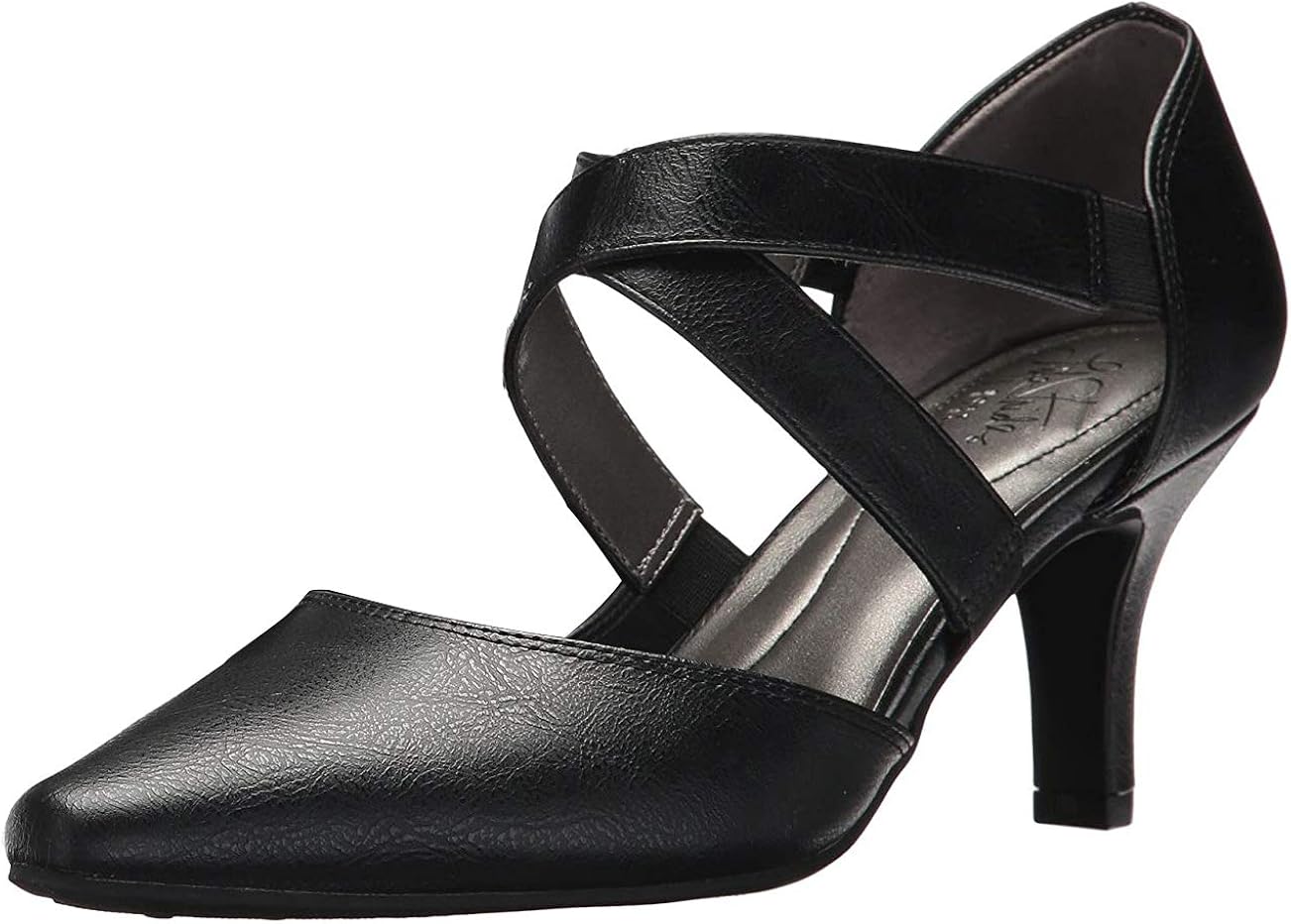 lifestride white heels