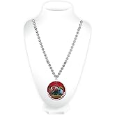 Rico Industries NFL Tampa Bay Buccaneers Team Logo Mardi Gras Style Beads, 3" x 24"