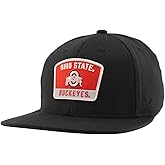 Ohio State Buckeyes NCAA Officially Licensed Fitted Hat M15Z Switchback Black, Medium