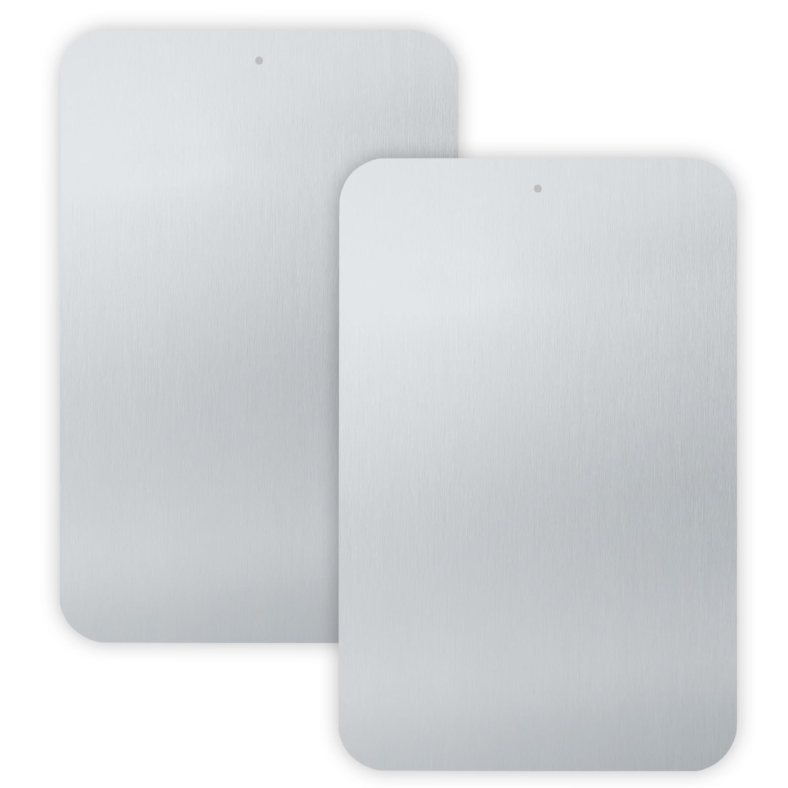 Photo 1 of 2-Pack White Metal Sign Blanks, 18"x 12" .04" Rust Free Aluminum, Reflective, UV Protected and Weatherproof