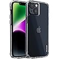 Pelican Ranger Series - iPhone 14 Plus Case 6.7 Inch [Wireless Charging Compatible] [Anti-Yellow] Protective Phone Case, Anti-Scratch Tech [15ft MIL Grade Drop Protection] iPhone 14 Plus Cover - Clear