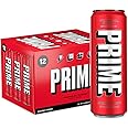 PRIME Energy TROPICAL PUNCH | Zero Sugar Energy Drink | Preworkout Energy | 200mg Caffeine with 355mg of Electrolytes and Coconut Water for Hydration| Vegan | Gluten Free |12 Fluid Ounce | 12 Pack