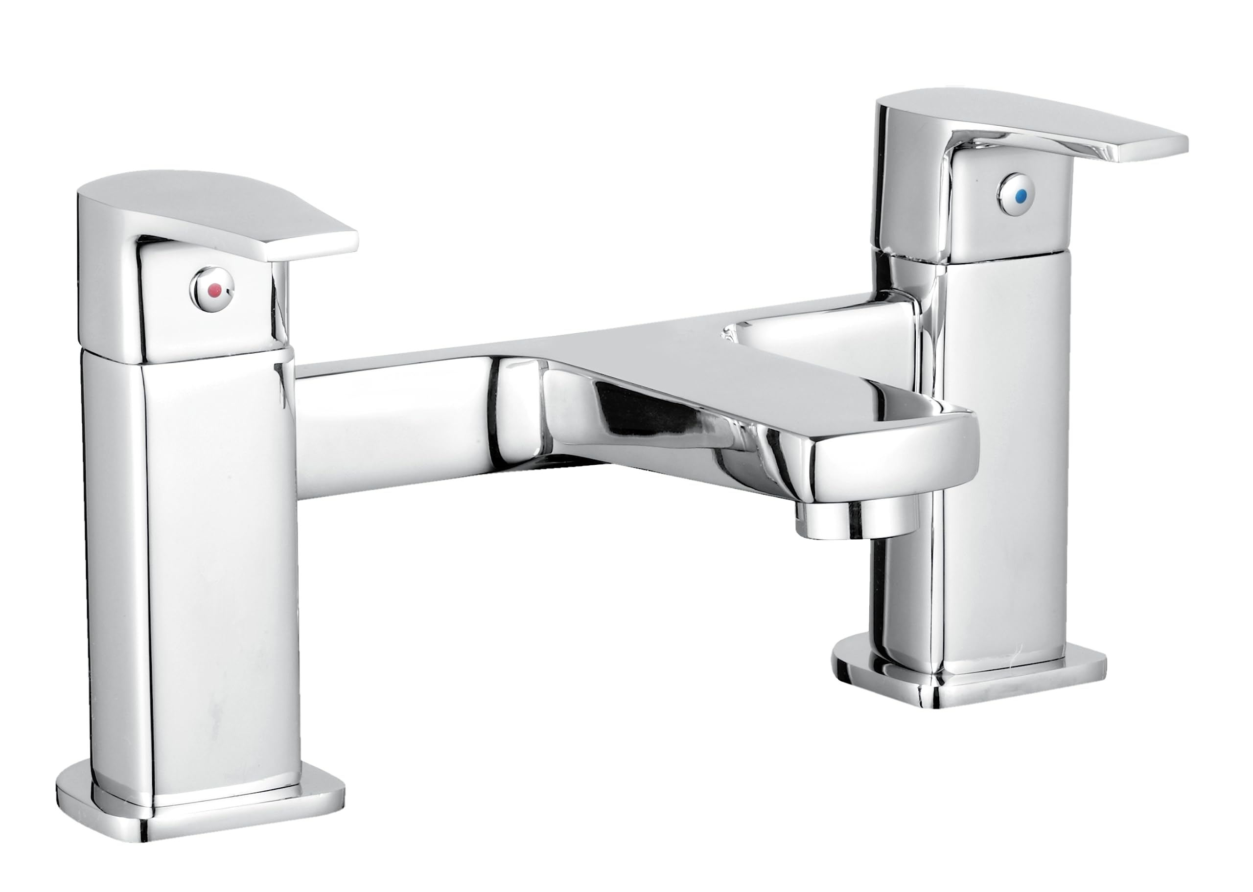 Bristan Essentials Niva Bathroom Taps, Bath Filler